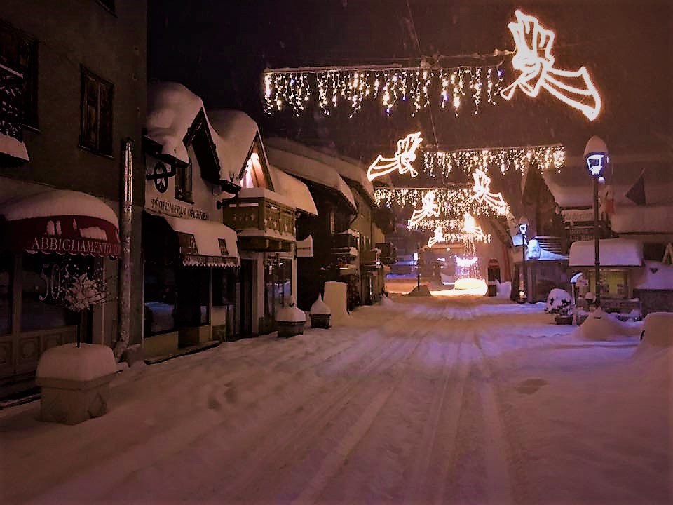 Christmas In Livigno Ski Resort 